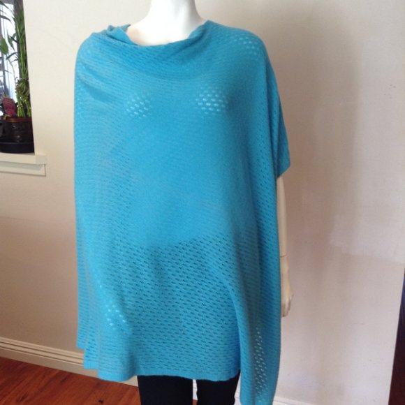 Blue Poncho
