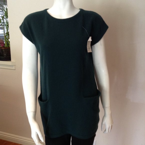 Dark Green Shift Dress