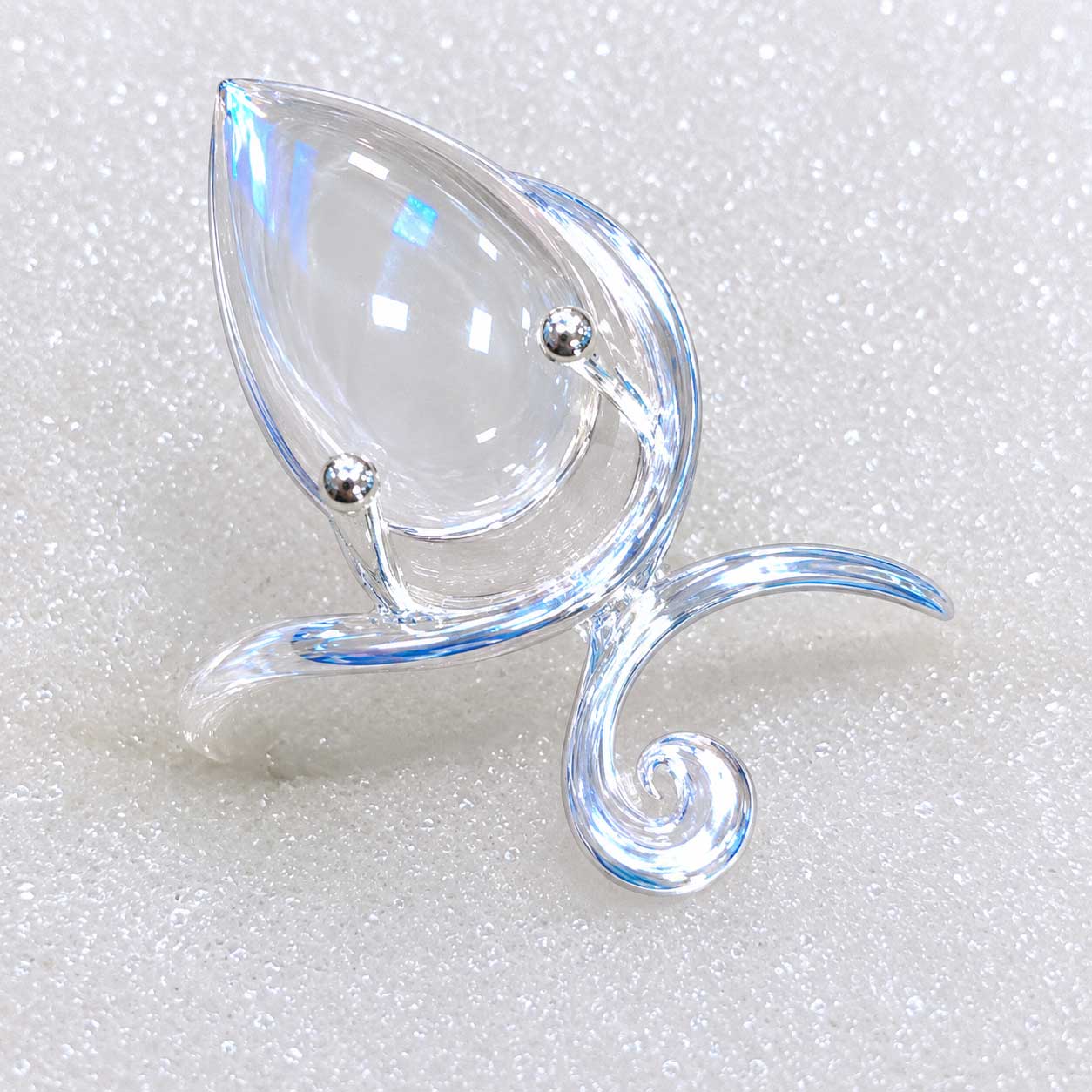 Moonstone Silver Ring