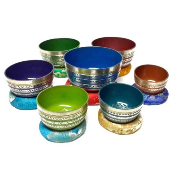 Seven Set Singing Color Bowl